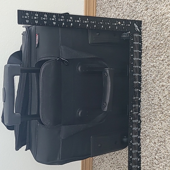 Pathfinder Ballistic Black Rolling Luggage Bag - Picture 11 of 12